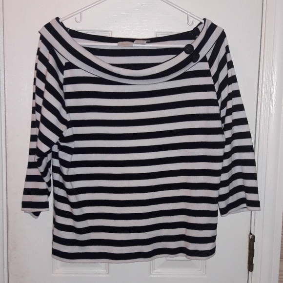 Vintage Tops - Vintage Boatneck retro sailor style shirt Vintage Tops - Vintage Boatneck retro sailor style shirt